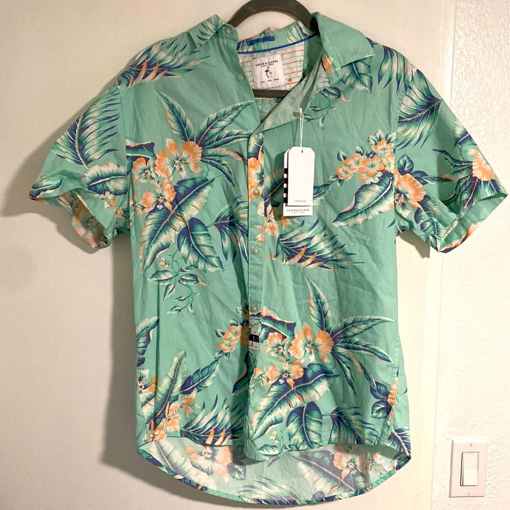Denim & Flower Men's summer button down